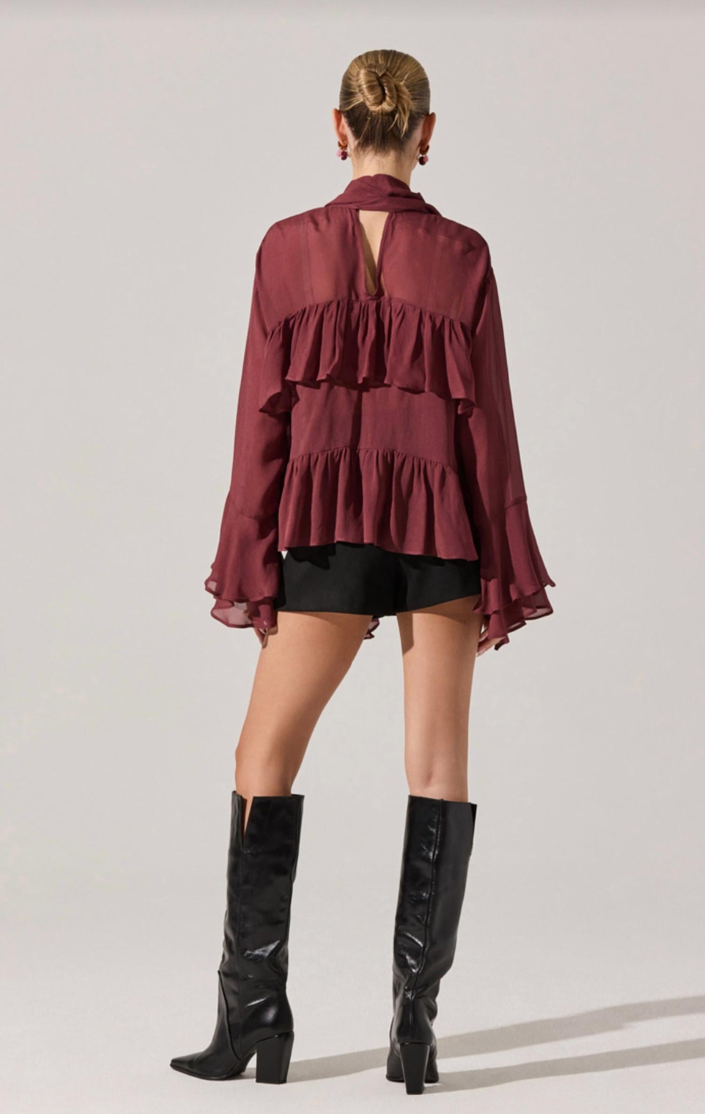 Astr - Fae Tiered Ruffle Top