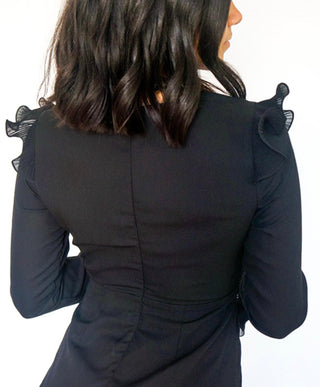 Wow Couture - Dress with kniferuffle detail