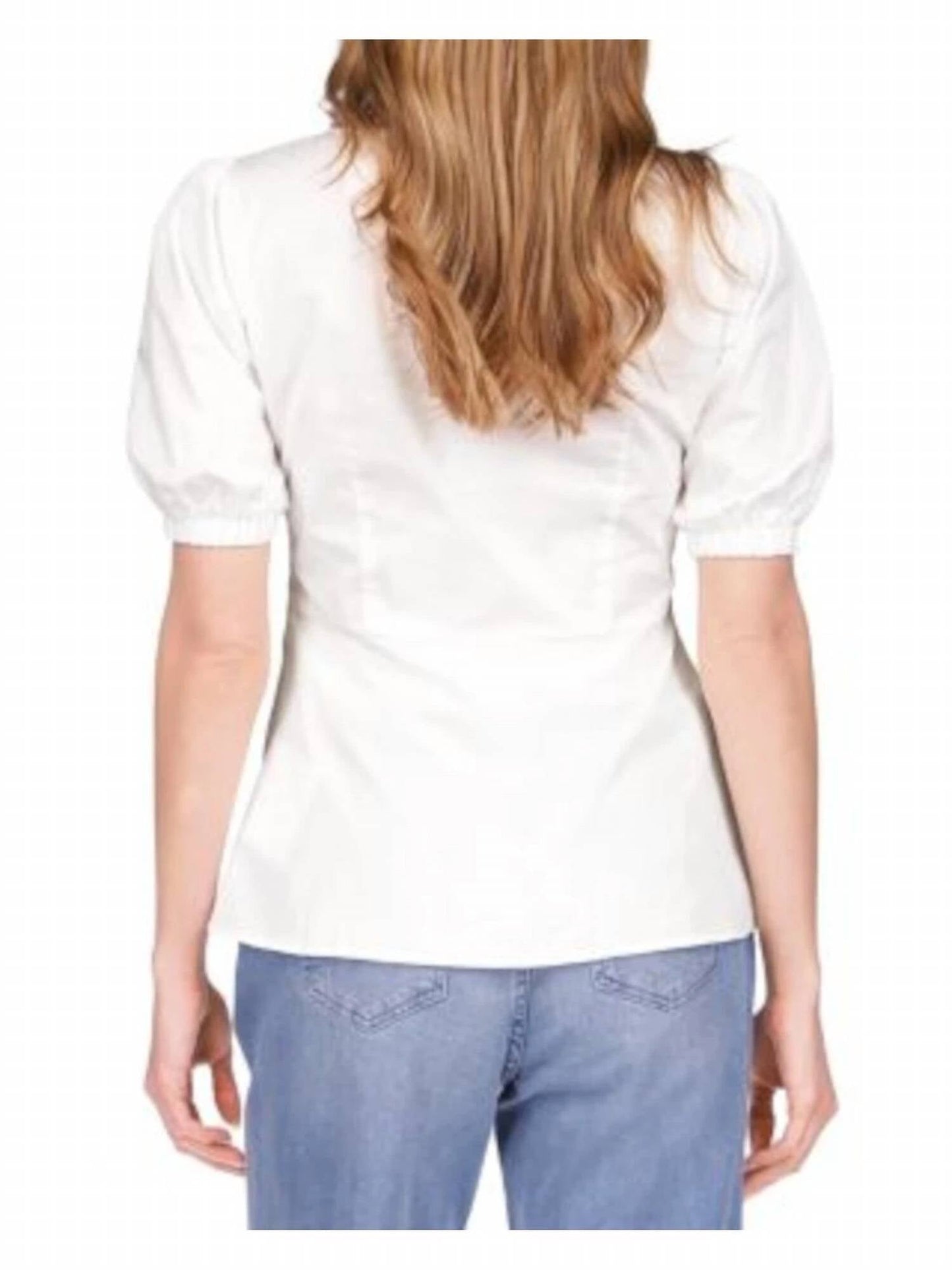 Michael Kors - Lined Ring Cutout Blouse