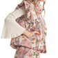 &Merci - Flutter Sleeve Floral Puff Vest