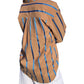 Entro - Espresso Striped Button Up Top