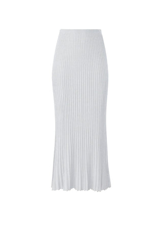 525 America - Spencer Lurex Pleated Maxi Skirt