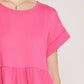 Entro - Short Sleeve Tiered Tunic