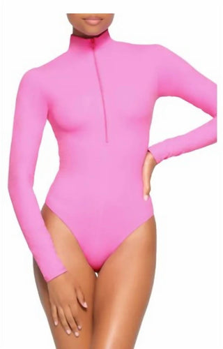 Skims - Fits Everybody Zip Long Sleeve Bodysuit