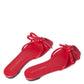 Loeffler Randall - Women's Hadley Leather Bow Flat Sandal