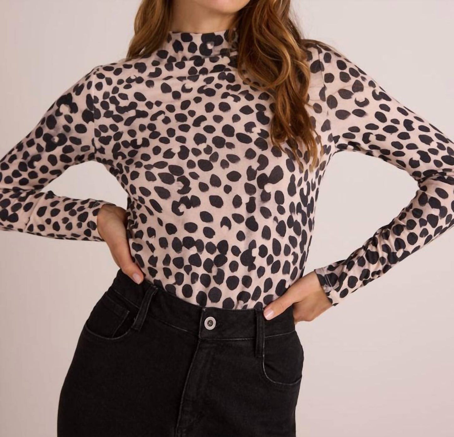 Bella Dahl - Mock Neck Top