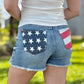 Judy Blue - High Rise Front And Back American Flag Shorts