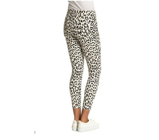 Joe'S Jeans - Charlie High Rise Leopard Print Coated Skinny Jeans