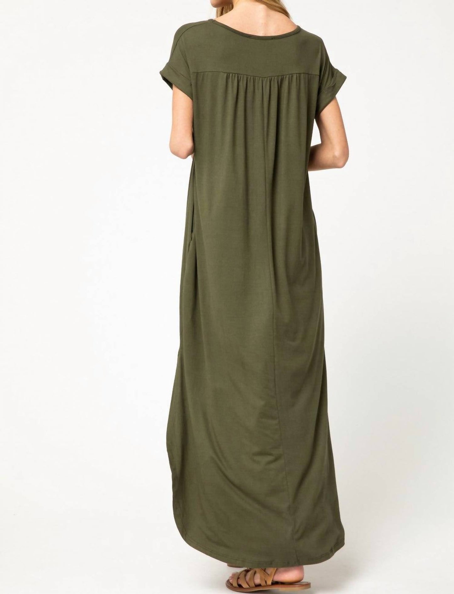 Entro - Jersey Knit Maxi Dress