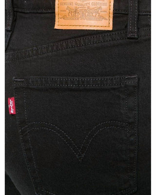 Levi'S - High Rise Button Fly Fringe Ribcage Shorts