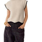Entro - Madison Cap Sleeve Sweater Top