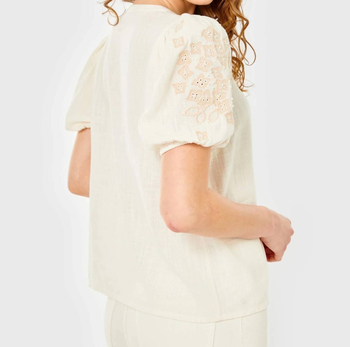 Cartolina Nantucket - Adeline Linen Top