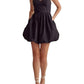 Entro - Marisa Spaghetti Strap Bubble Mini Dress