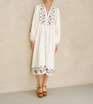 M.A.B.E. - Arielle Embellished Tunic Dress