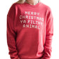 Oat Collective - Merry Christmas Crewneck Sweatshirt