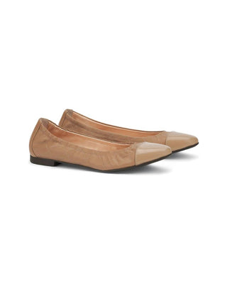 Agl - Women's Naomi Quilted Cap Toe Ballet Flat