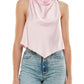 WAYF Piper Halter Tank - Blush