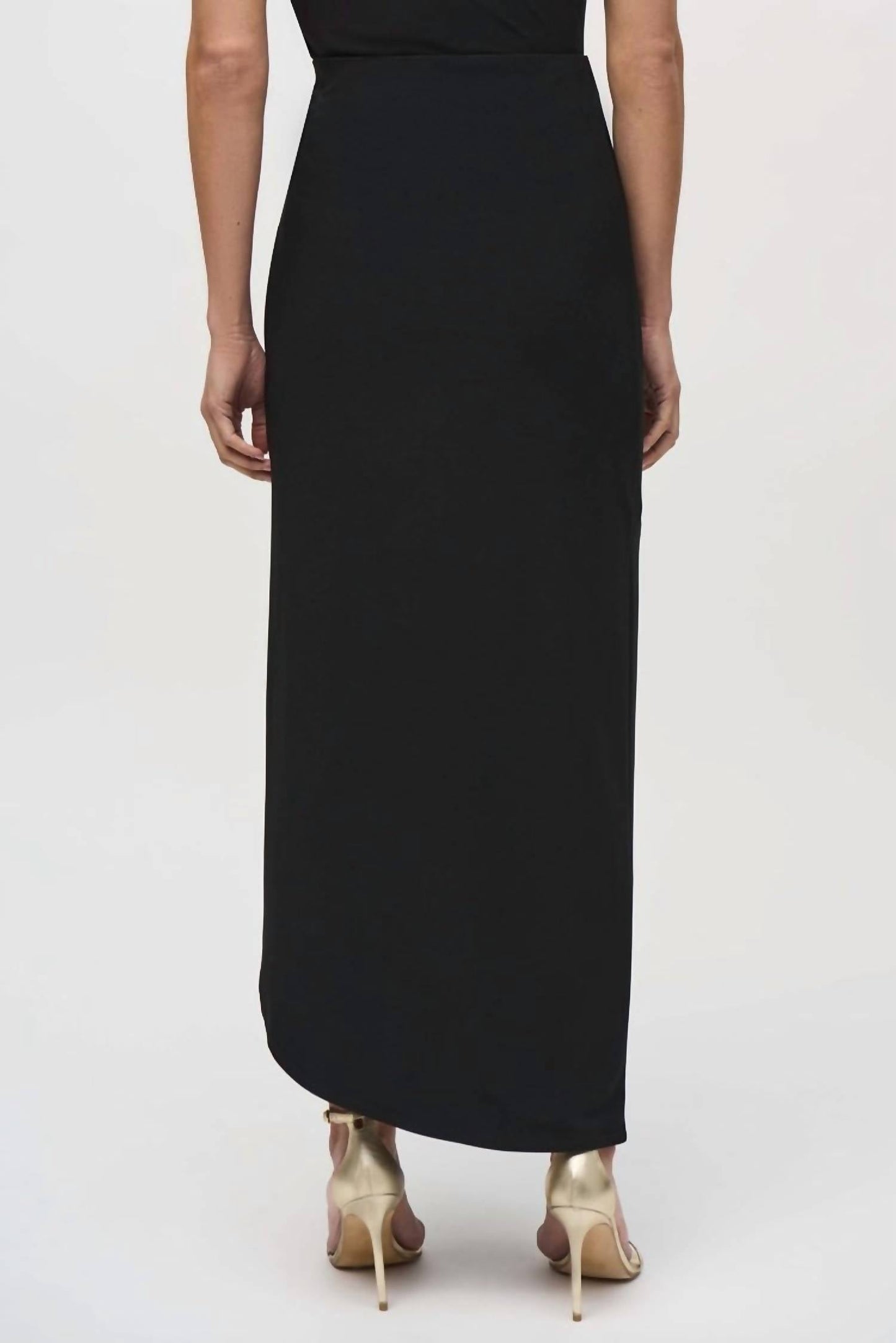 Joseph Ribkoff - Silky Knit Asymmetrical Pull-on Skirt