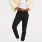 Bandier - Rivington Ribbed Long Sleeve Scoop Neck Crop Top