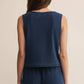 Z Supply - V-neck Jersey Denim Tank