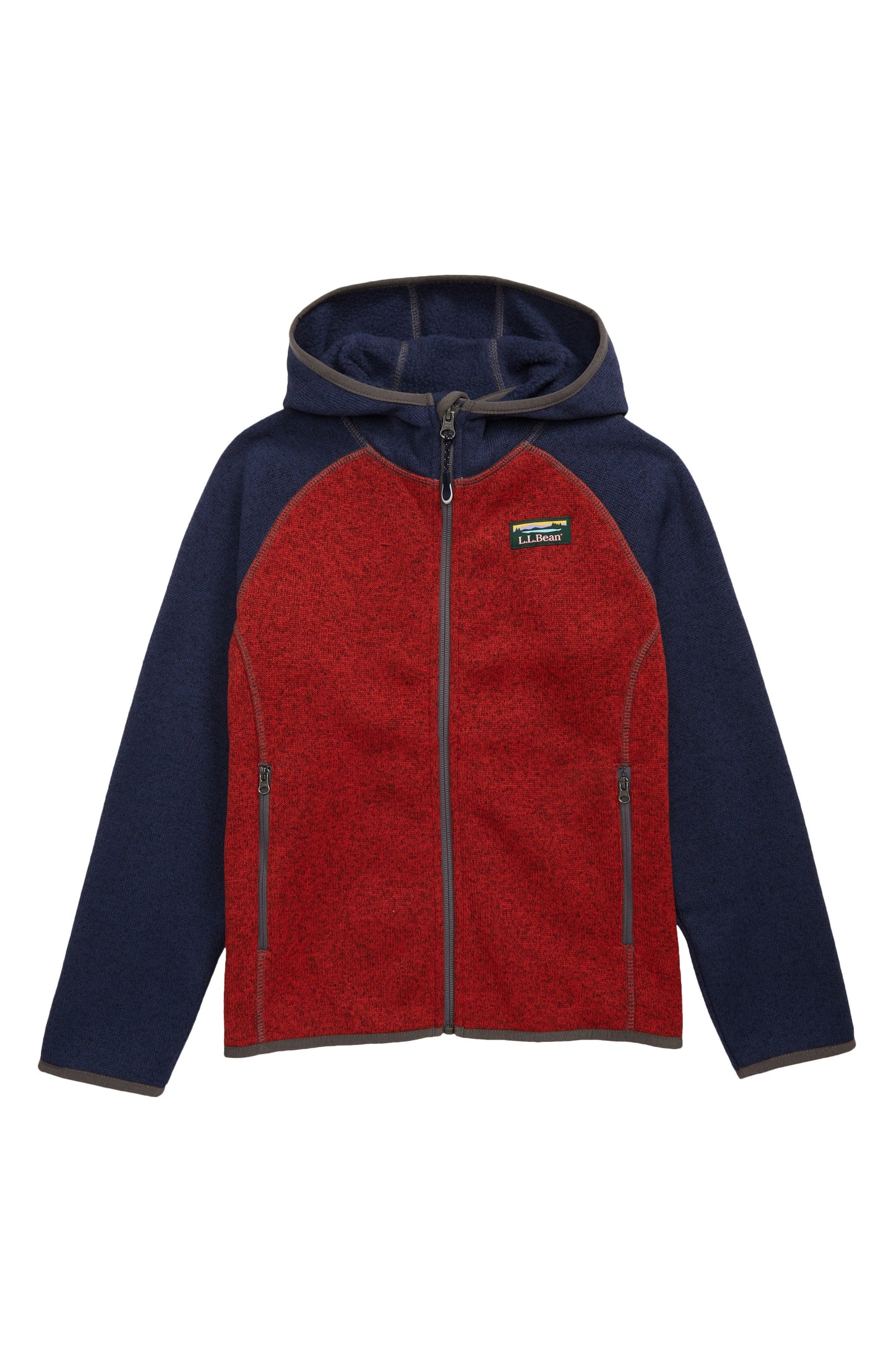 Kids Zip Fleece Sweater Hoodie