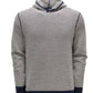 04651/ - Seersucker Hoodie Sweater