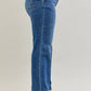 Judy Blue - Women's Wide Leg Double Button Jeans