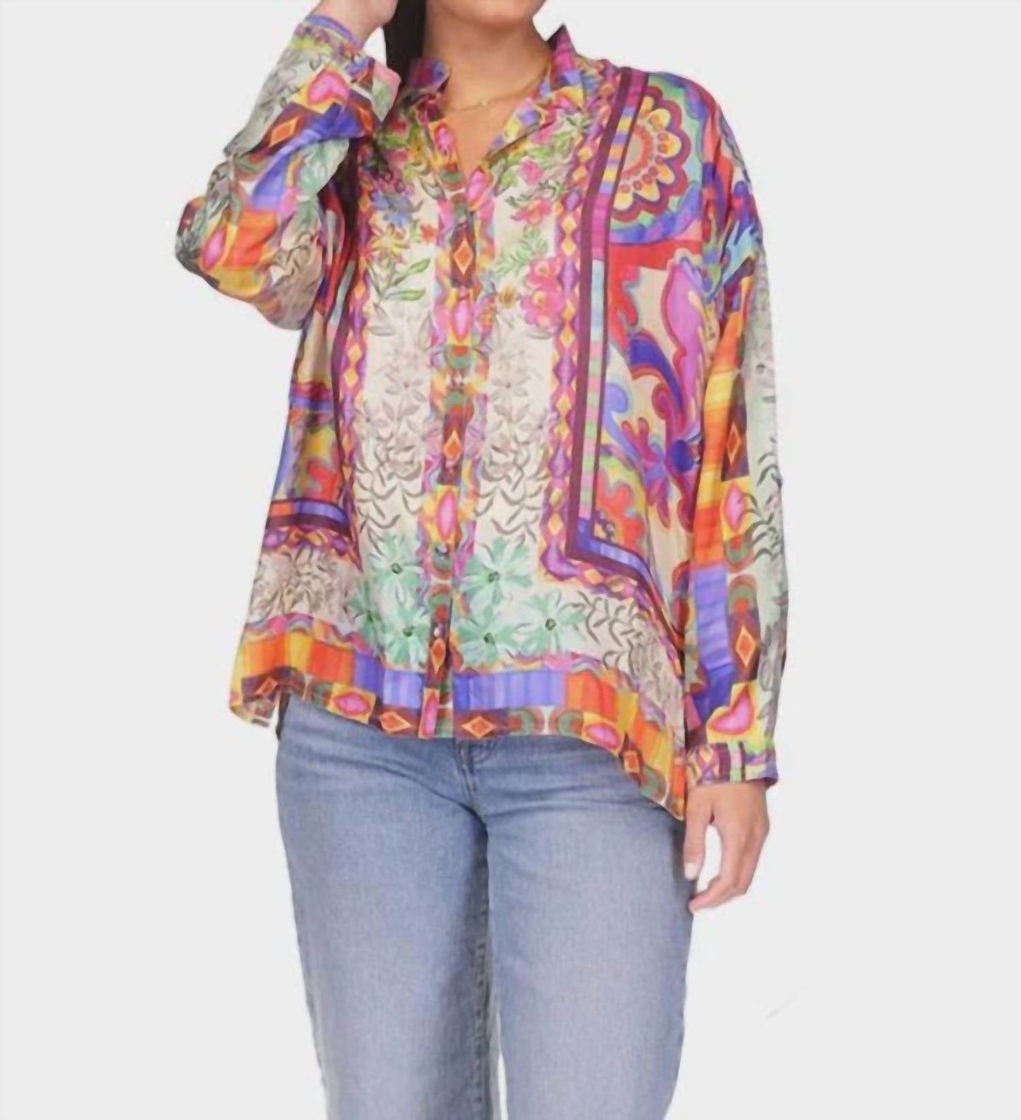 Johnny Was - Mcanna Oversize Audrey Shirt