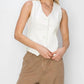 Risen - V Neck Button Down Vest