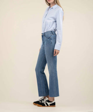 Kut From The Kloth - Kelsey Mid Rise Ankle Flare Jeans