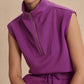 Varley - Magnolia Half Zip Tank Top