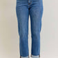 Judy Blue - Mid Rise Classic Cuff Boyfriend Jean