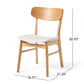 5 Piece Dining Set With Table And Upholstered Chairs