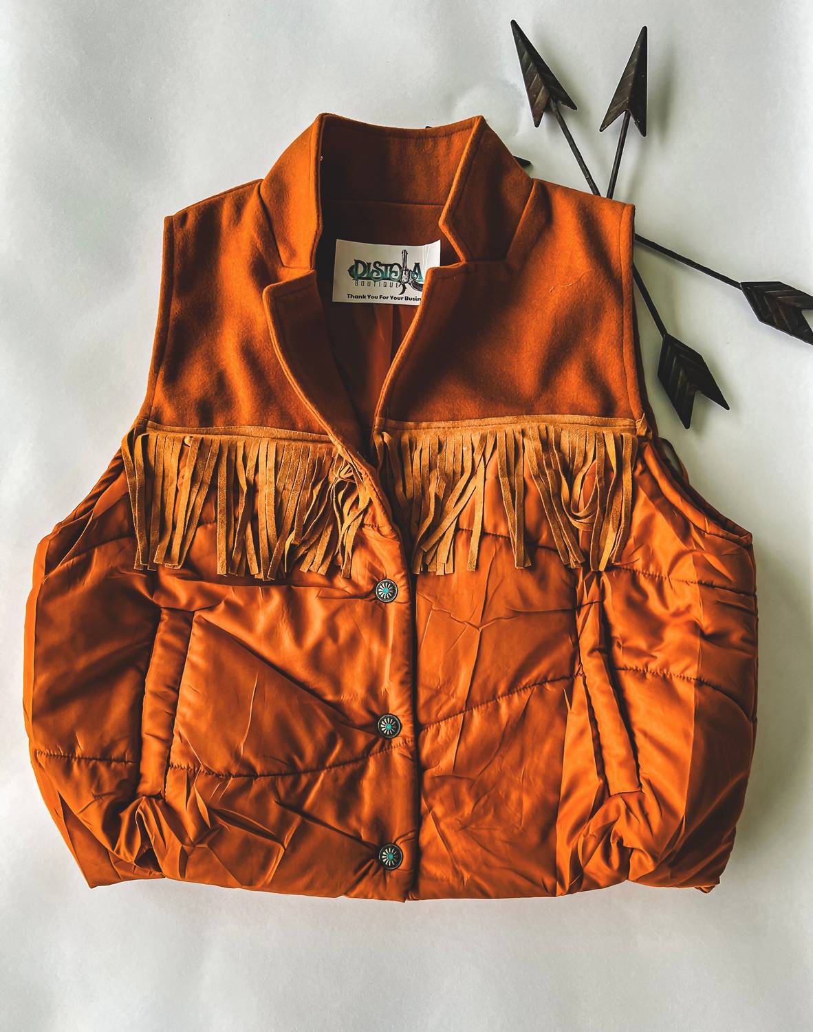 2Flyco - Eastwood Fringe Vest