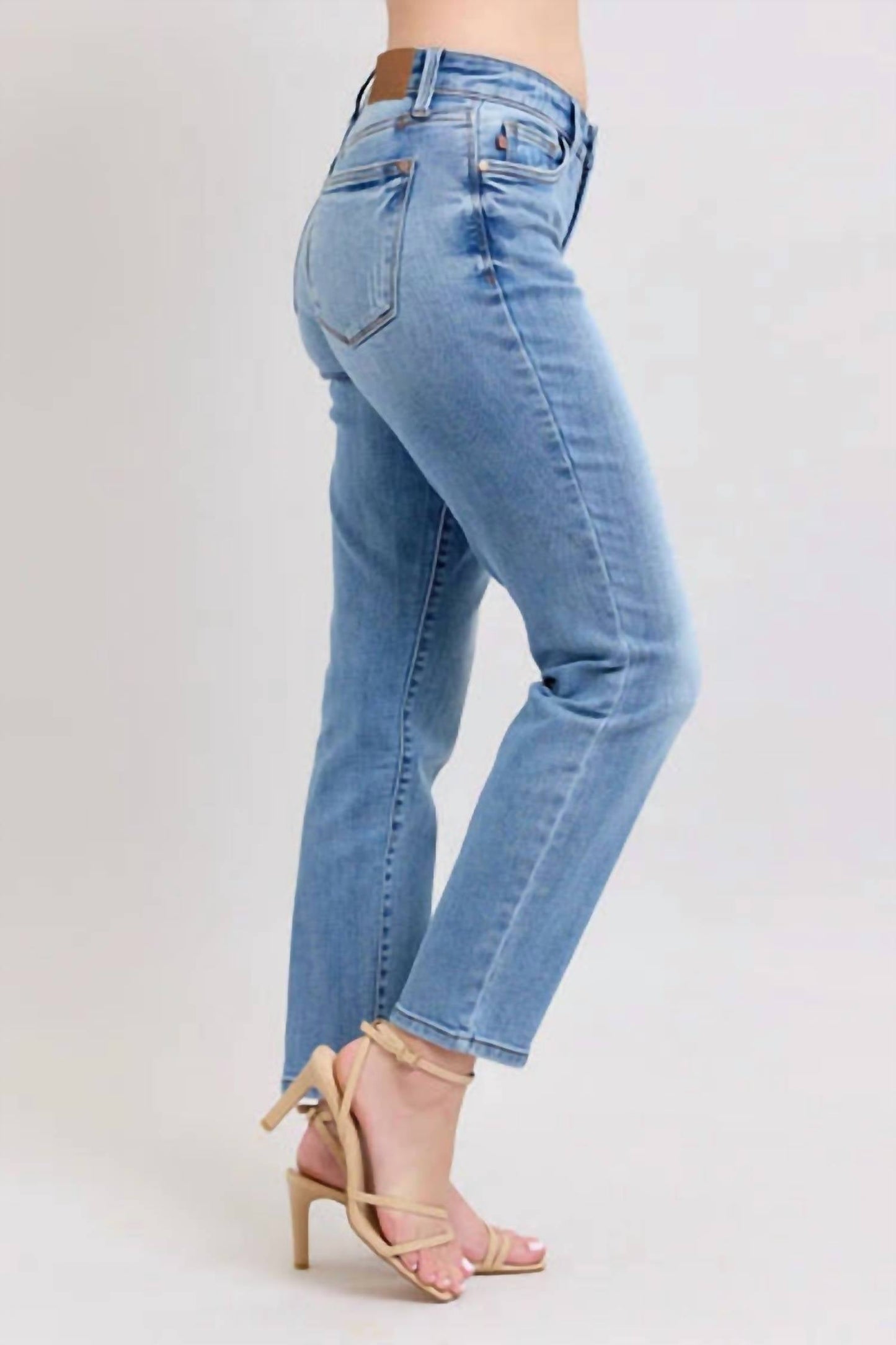 Judy Blue - Mid Rise Slim Fit Jean With Cell Pocket