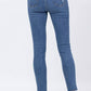 Judy Blue - Hi-waisted Dandelion Embroidery Skinny Jeans