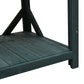 TOPMAX 65" Large Wooden Farmhouse Rustic Outdoor Potting Bench Table