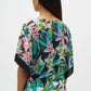 Joseph Ribkoff - Tropical Print Chiffon Top