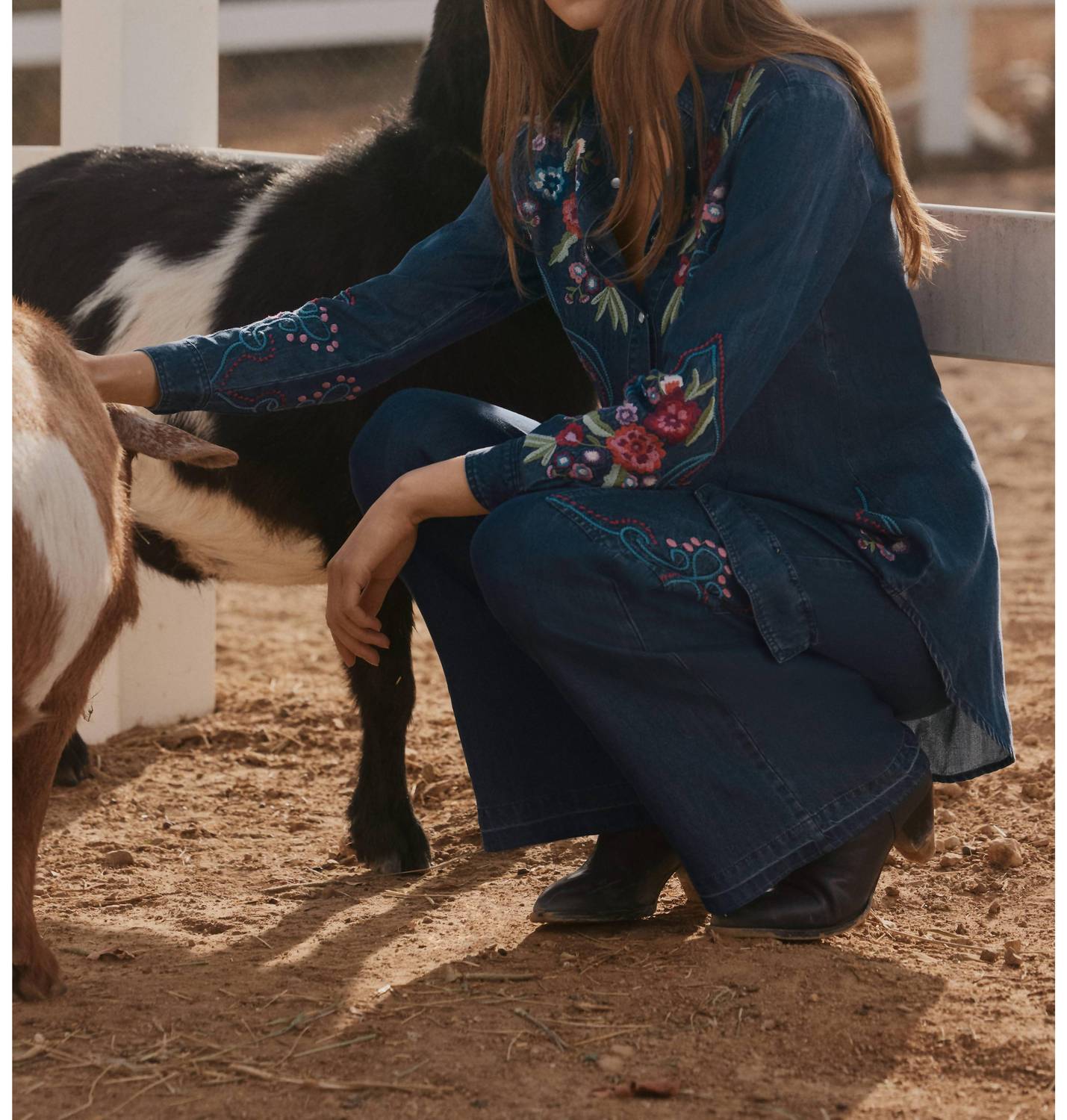 Johnny Was - Oversized Shirt Tunic