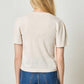Lilla P - Women's Short Sleeve V Neck Sweater
