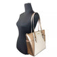 Michael Kors - Women's Charlotte Leather Top Zip Tote Bag Purse Large