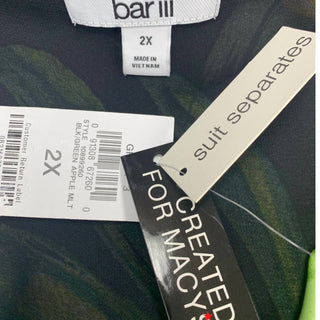 Bar Iii - Printed Career Separate Top - Plus