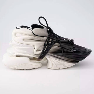 Balmain - Men's Unicorn Low-top Neoprene & Leather Chunky Sneakers