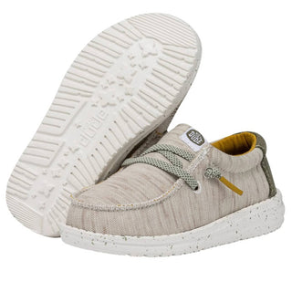 Hey Dude - Toddler Wally Jersey Slip On Shoes