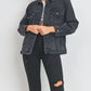 Just Black Denim - Oversized Denim Jacket