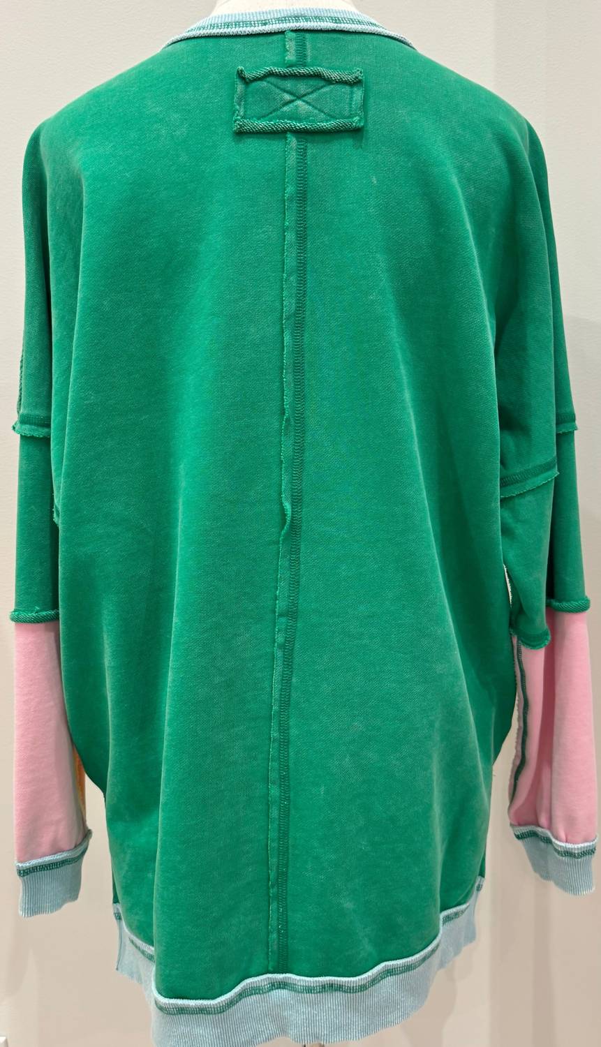 Aemi + Co - Rugby Striped Sweatshirt