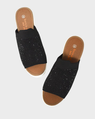 Bernie Mev - Women's Venti Crystals Slip On Sandal