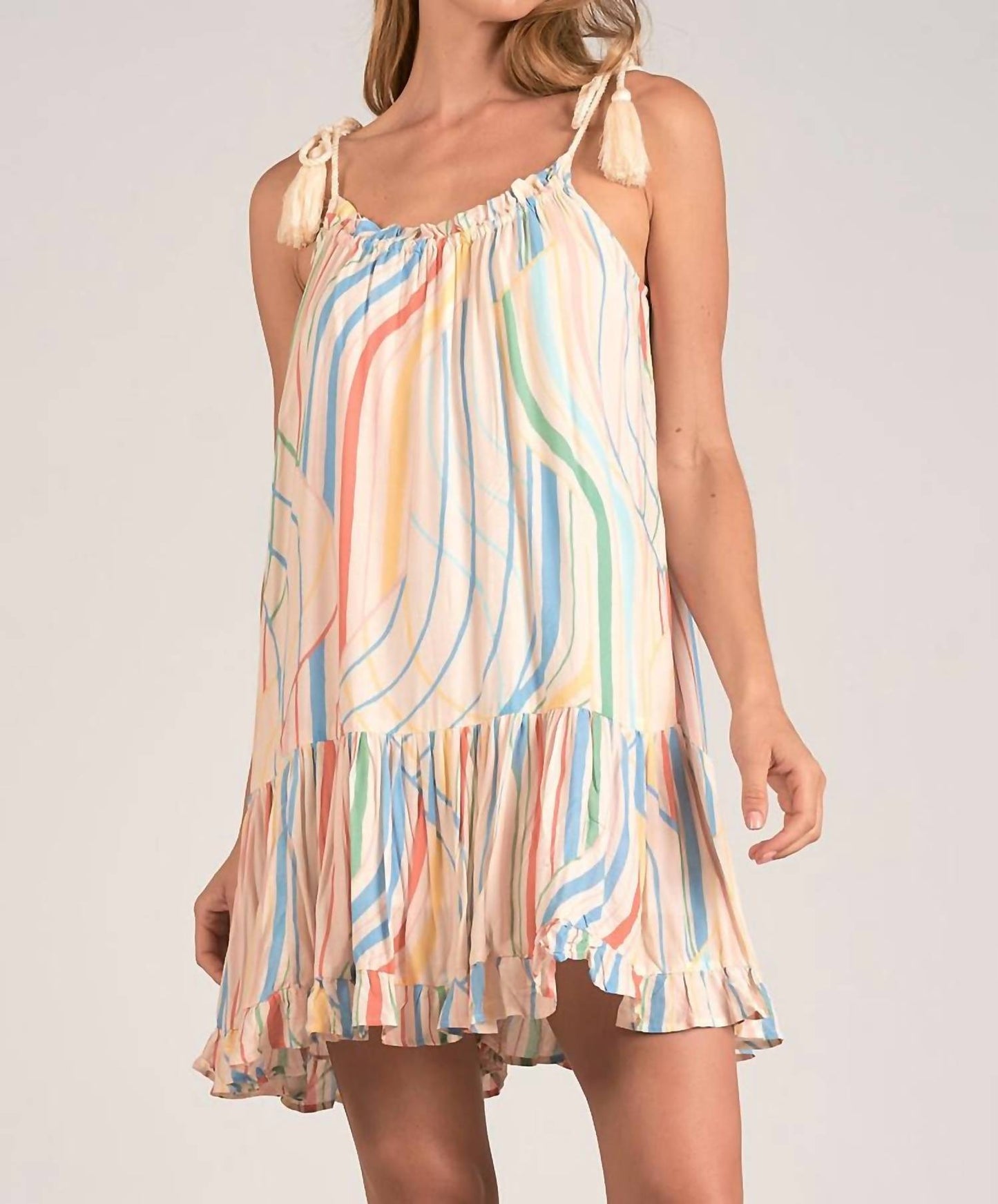 Elan - Spaghetti Tie Dress