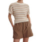 Varley - Ciara Stripe Knit Top