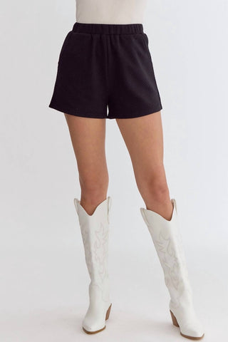 Entro - Textured Shorts
